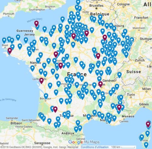 Tous les monuments qui recevront de l'argent du Loto du Patrimoine